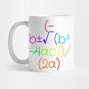 Quadratic Formula Mug